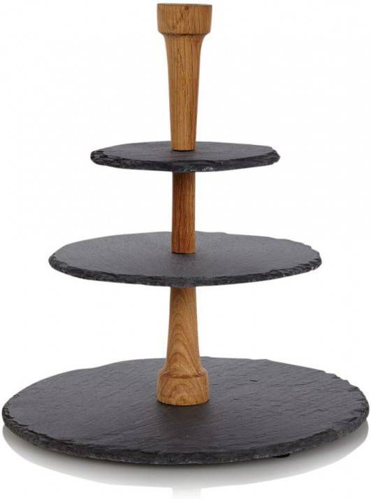 Boska Cheese Tower etagère van leisteen 38,5 cm • Antraciet
