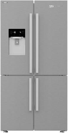 Beko GN134635ZDXN Amerikaanse koelkast Zilver online kopen