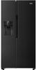 Etna AKV378I Amerikaanse koelkast Zwart online kopen