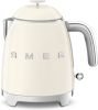 Smeg Waterkoker Mini 1400 W Creme 800 Ml 3 Kops Klf05creu online kopen