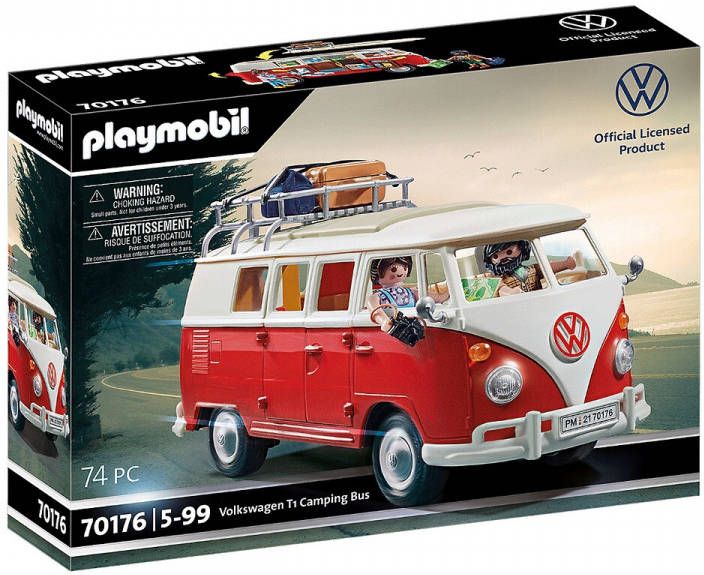 Playmobil ® Constructie speelset Volkswagen T1 campingbus(70176)VW licentie(74 stuks ) online kopen