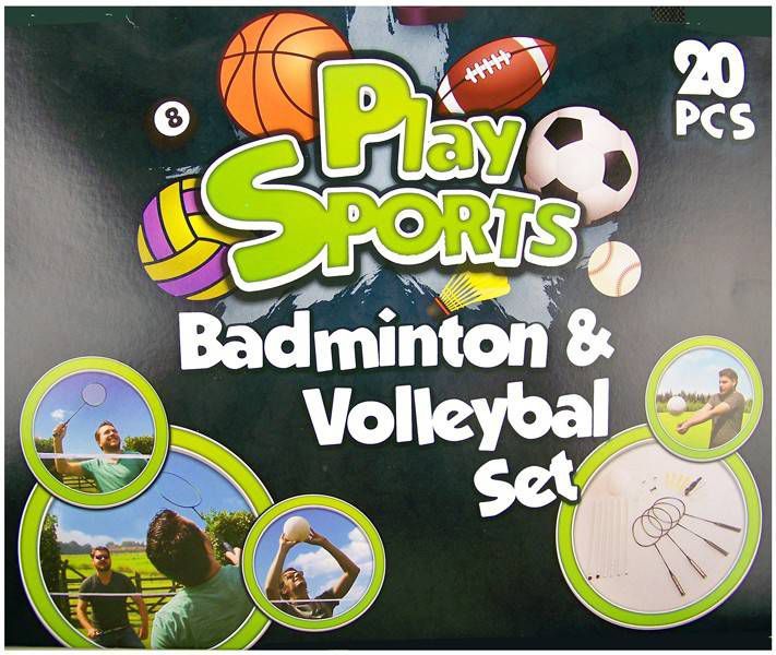 Proline Badminton en Volleybal Set