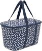 Reisenthel boodschappenmand Shopping Coolerbag donkerblauw/wit online kopen