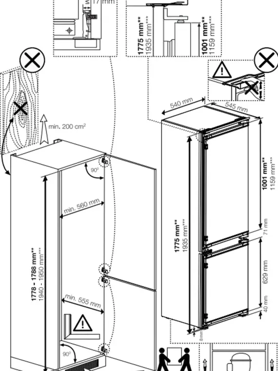 Beko BCSA285K4SN1 wit, foto 4