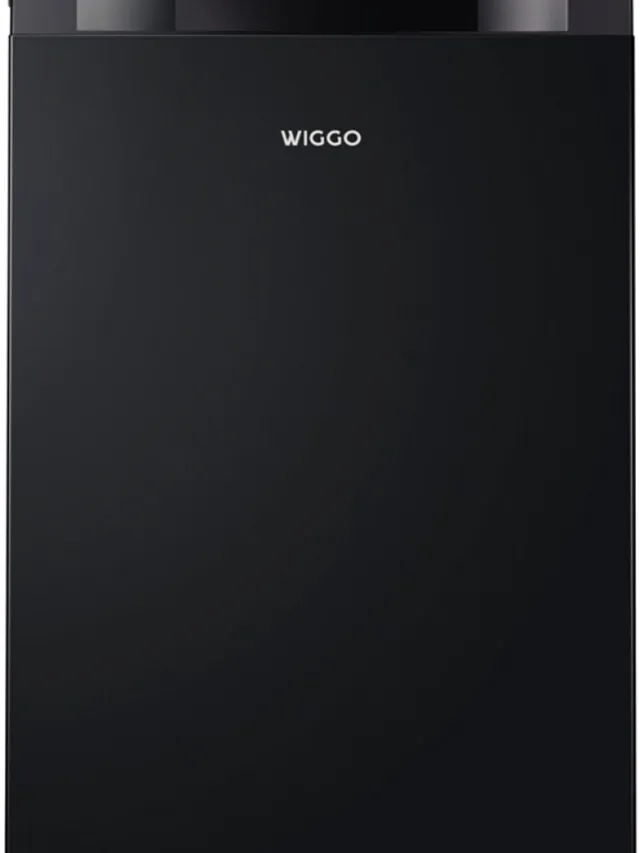 Wiggo WL-TT8D(B) tafelmodel koelkast, 107 liter, vrijstaand Zwart