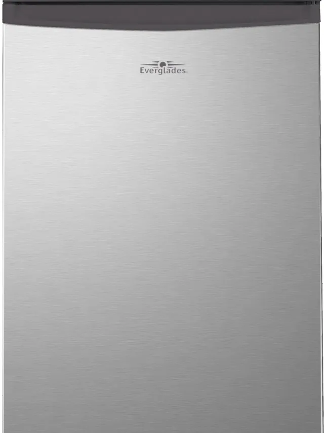 Everglades EVTT1020 - Tafel Model Koelkast - Inox Look - 120 Liter - E Klasse - 5 Jaar Garantie