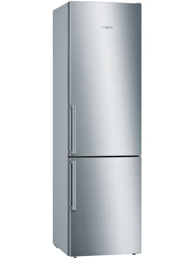 Bosch KGE398IBP koel-vriescombinatie RVS