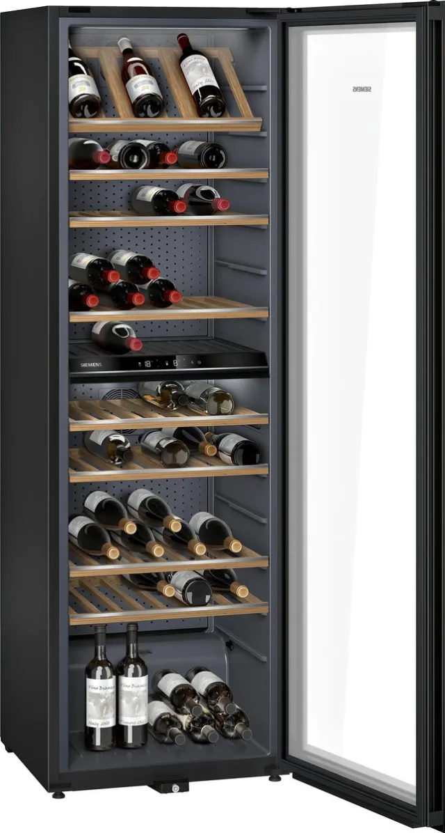 Siemens KW36KATGA - iQ500 - Wijnklimaatkast zwart