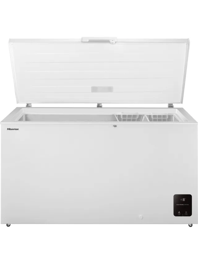 Hisense FT546D4AWLYE Diepvries koffer 420 L met display White
