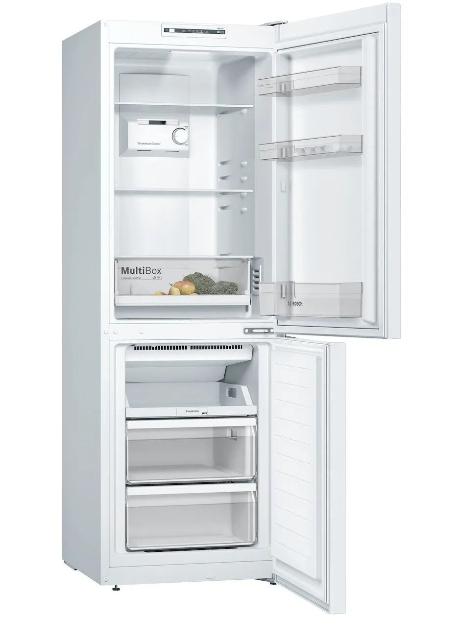 Bosch KGN33NWEB Koel-vriescombinatie Wit, foto 2