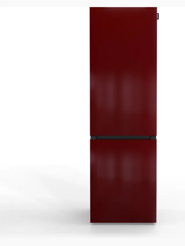Nunki LARGECOMBINF-ABUR / Koel-vriescombinatie, D Klasse, 253l, Burgundy, Gloss (ALL sides) Bordeaux