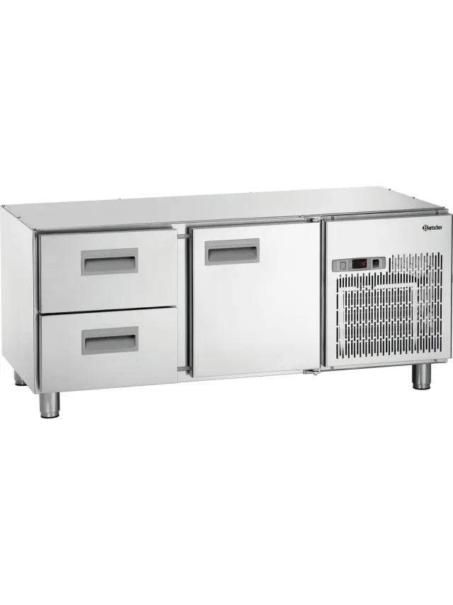 Bartscher Onderbouw-koelwerkbank 1400T1S2 - Bartscher 110903 rvs