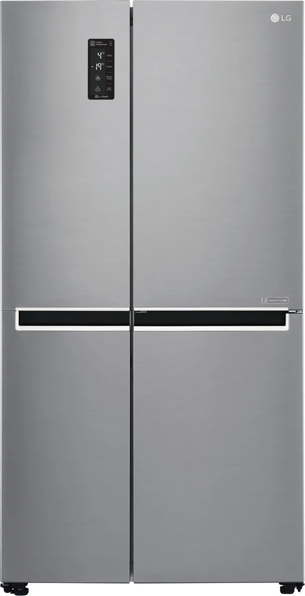 Lg GSB760PZXV Amerikaanse Koelkast - Zilver met 642L inhoud | Total NoFrost | Moist Balance Crisper | Inverter Linear Compressor Shiny Steel