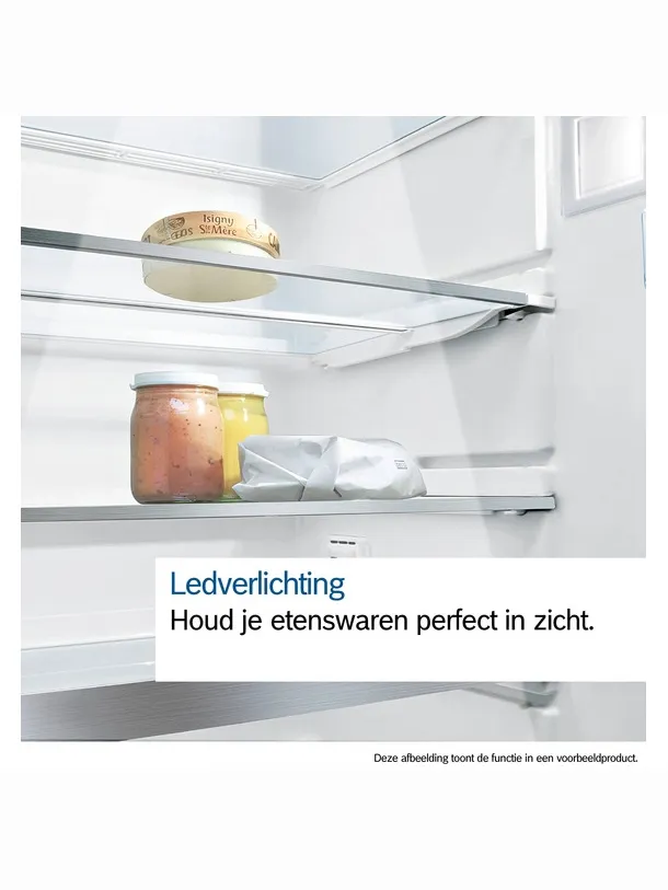 Bosch KGE36EICP EXCLUSIV Koel-vriescombinatie Zilver, foto 3