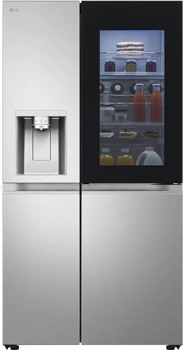 LG InstaView GSXE90BSAD American-Style Smart Fridge Stainless steel