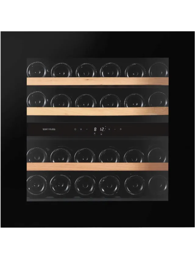 Wine Klima D26-SV60-PUSH Zwart