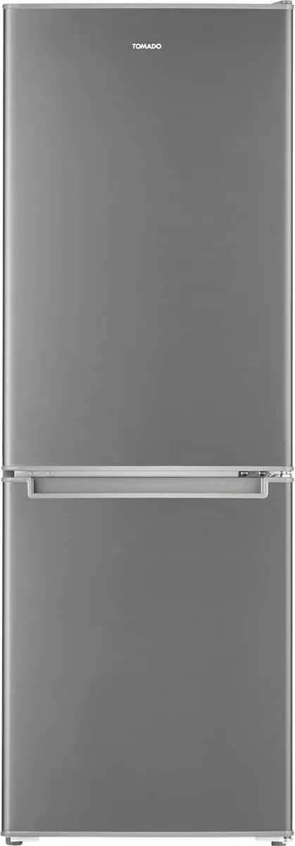 Tomado TCR1420S koel-vriescombinatie, 173 liter Zilver