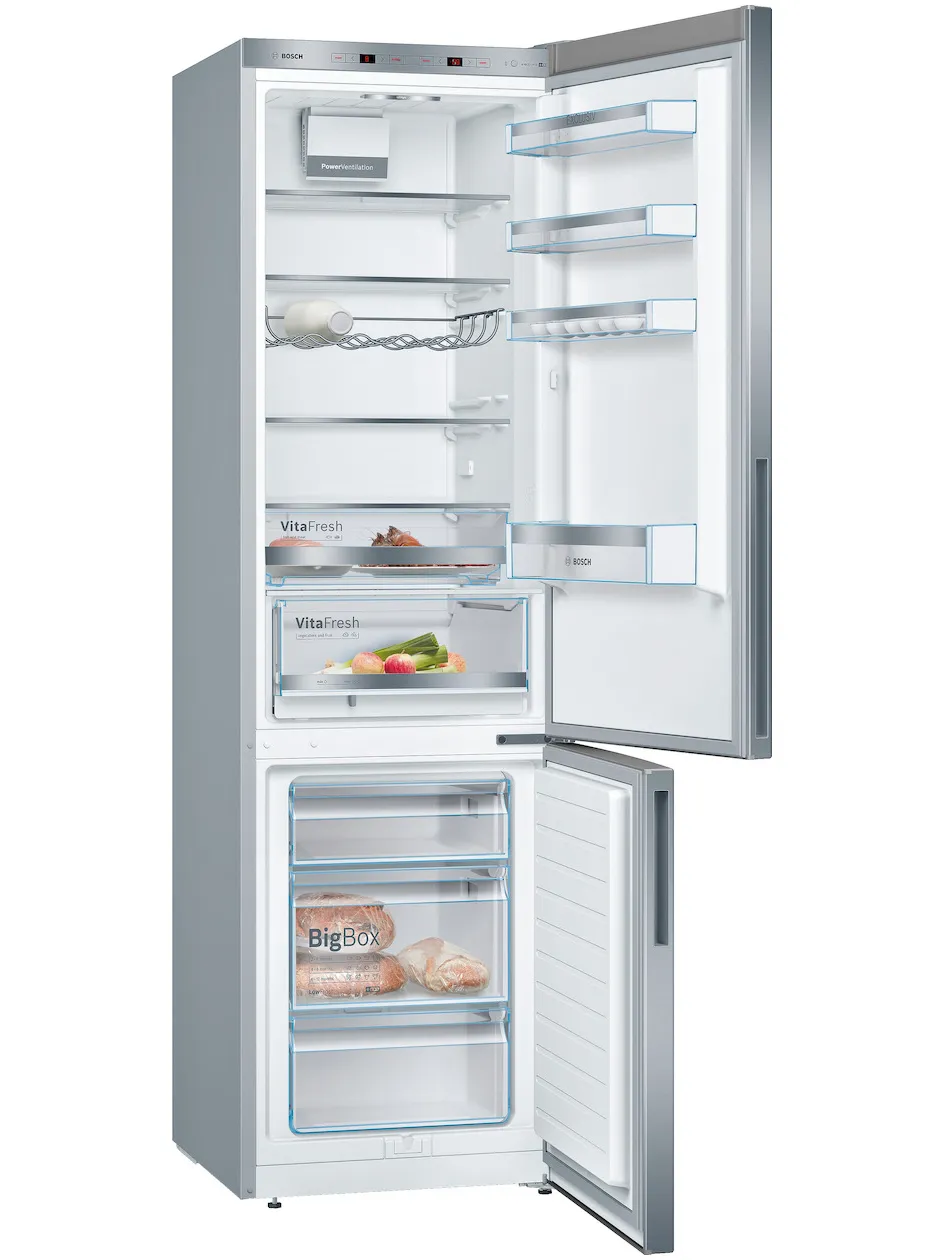 Bosch KGE39ALCA Koel-vriescombinatie Zilver, foto 3