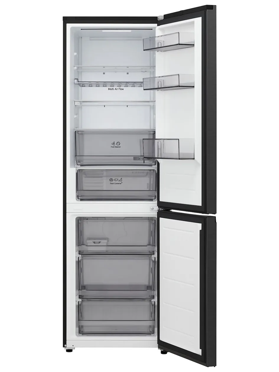 LG GBBS312AEV Koel-vriescombinatie Zwart, foto 2