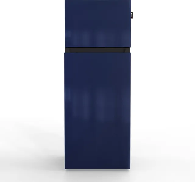 Nunki MEDIUM-AMAG / Magnetic Burst Design Koel-vriescombinatie - 206L - E-label - Volledig in kleur Magnetisch Blauw