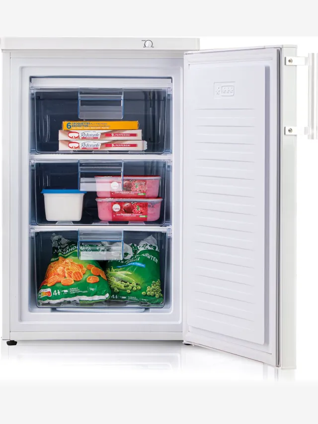 Domo DO91140F Tafelmodel Vriezer - Kleine Diepvries - 80L - Energieklasse A - Wit