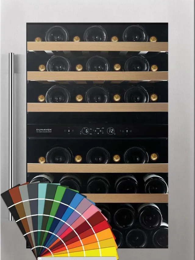 Dunavox Spirit-44 Wijnkoelkast DVS-44.120DC 2 Zones RAL Kleur RAL Kleur