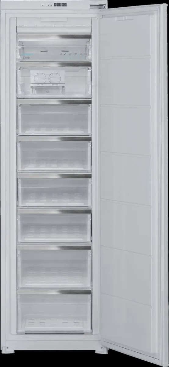 Sharp SJSD200E2XSEU - inbouw vriezer - 177cm - No Frost - energie label D - inhoud 196liter - sliding door