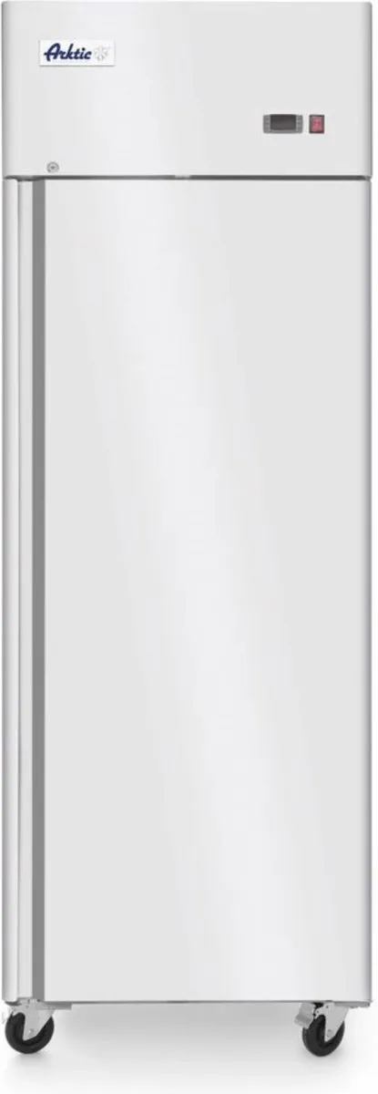 Arktic Hendi Profi Line Vriezer - Enkele Deur - 670 L - RVS Zilver