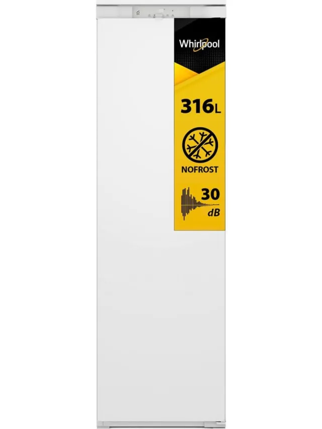 Whirlpool WHSD18A013C2 - Inbouwkoelkast - 306 liter - 50 kg - 30 dB