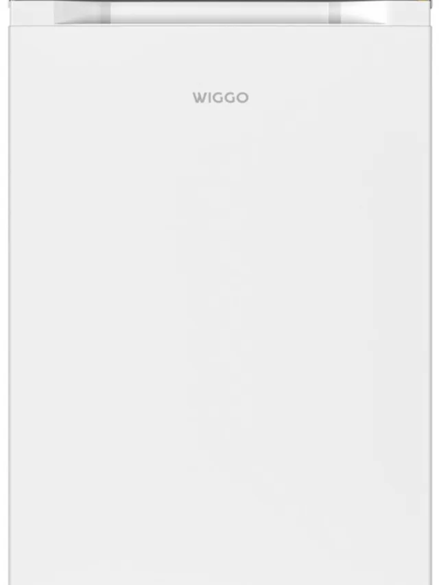 Wiggo WFR-TT8D(W) - Vrijstaand - Kastmodel koelkast - 55cm - Wit - D
