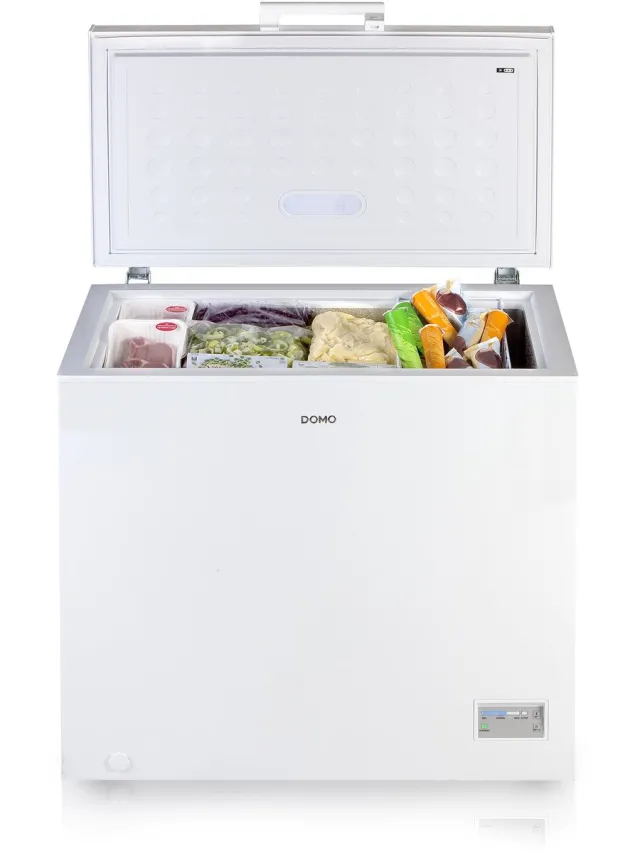 Domo DO91219F Vrieskist - 198L - Diepvrieskoffer - Energieklasse D - Wit