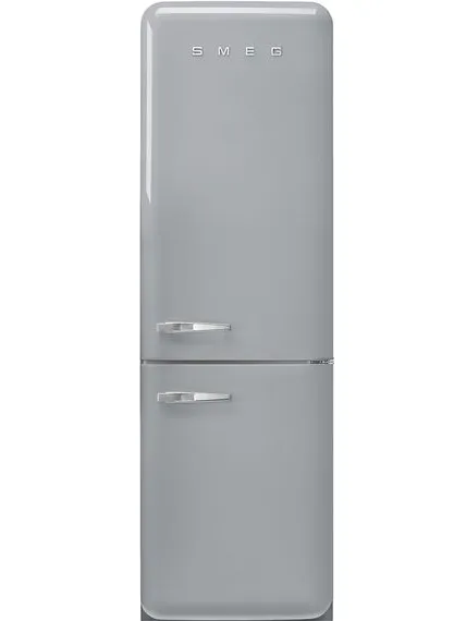 Smeg Koelkast met diepvries FAB32RSV6 Zilver