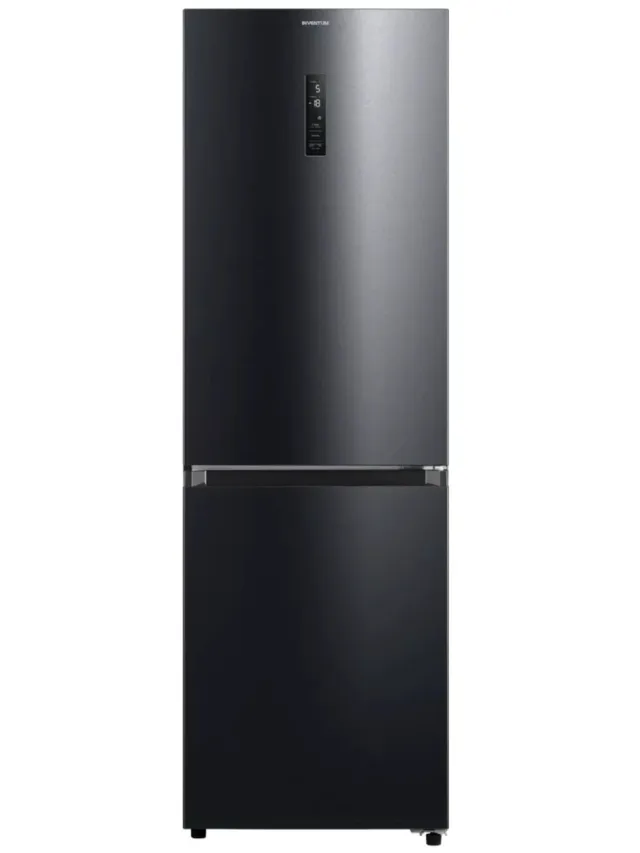 Inventum KV1850B Koel-vriescombinatie Zwart