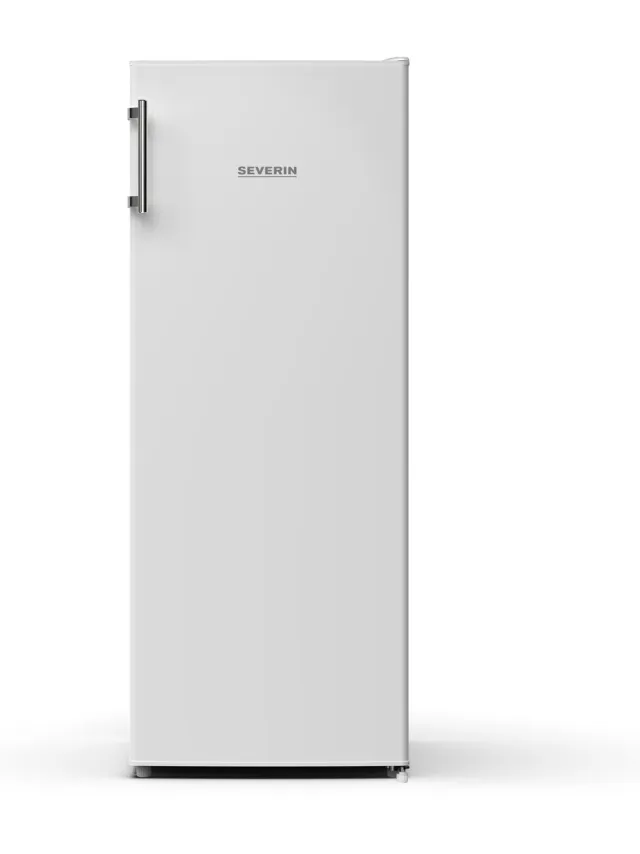 Severin FKS 8818 Flessenkoeler - 225 liter - Energielabel D - draairichting deur aanpasbaar - 5 metalen planken - regelbare thermostaat - 39dB - 140,75 x 54,6 x 55,8 cm Wit