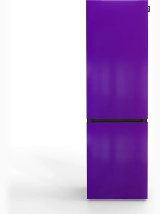 Nunki Large Combi NFA – Koel-vriescombinatie – No Frost – A-klasse – 304 liter – Plum Explosion Gloss Pruimen Paars