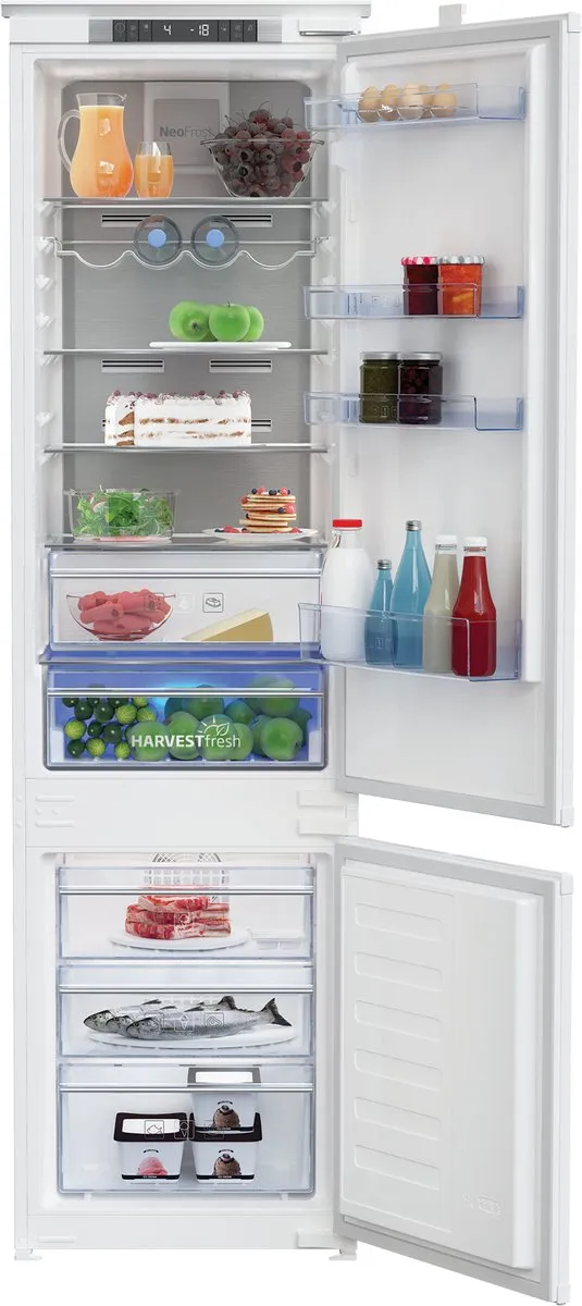 Beko BCNA306E4SN | Inbouw koelvriescombinatie | 193.5 cm | Nofrost