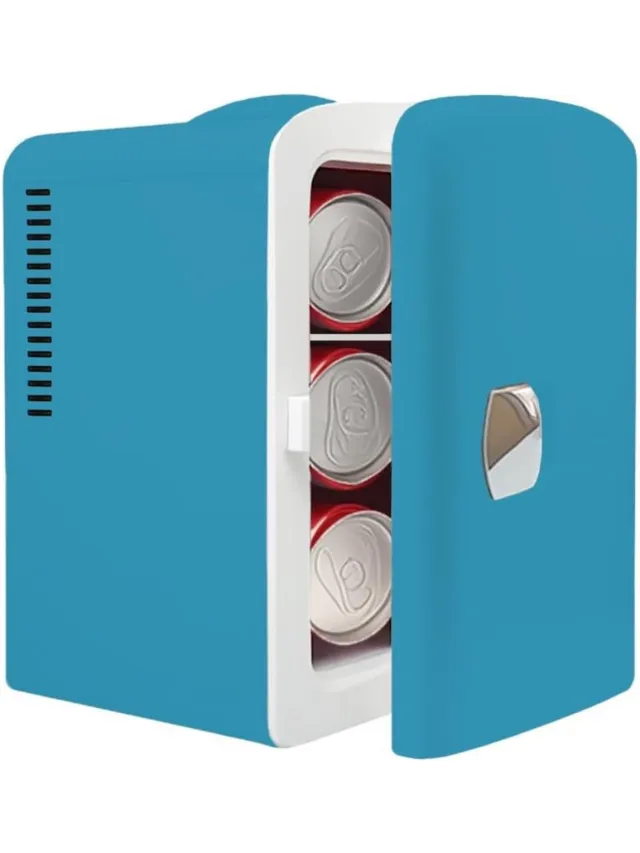 Thuys Mini Koelkast – Minibar – Skincare Fridge Blauw
