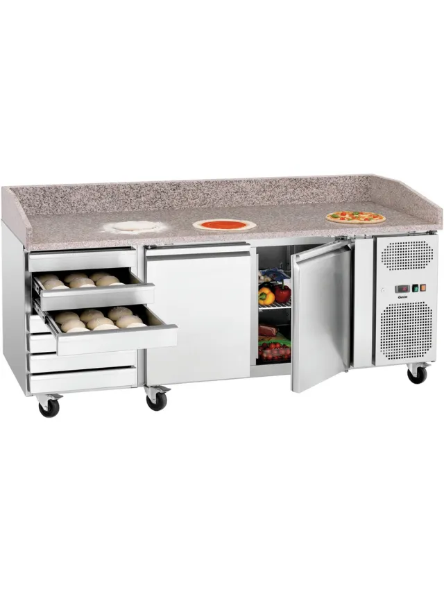 Bartscher Pizzakoelwerkbank G S7T2 - 200297 - Horeca & Professioneel rvs