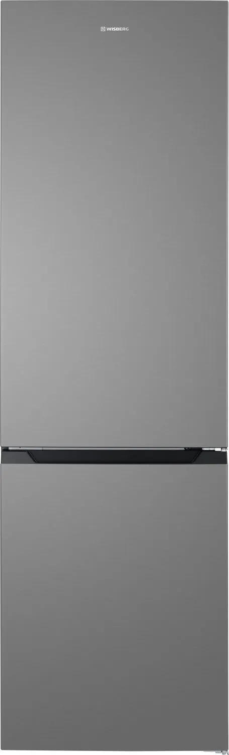 Wisberg WBKVC200ANFZ - Koelkast - 200.5 cm - Energieklasse A - 35 dB - Zilver - No Frost - Nulgradenzone