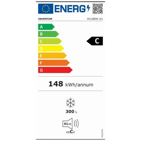 Inventum VK1285W Vrieskist Wit, foto 2