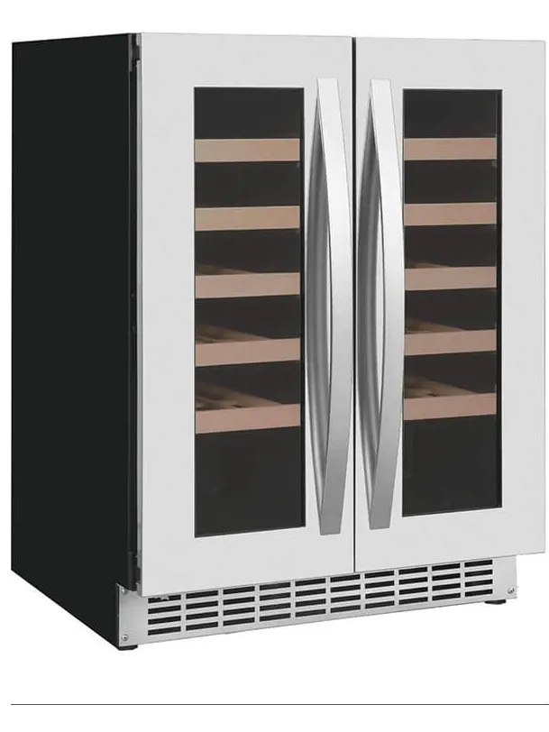 Wine Klima D46T-2D RVS RVS Roestvrijstaal