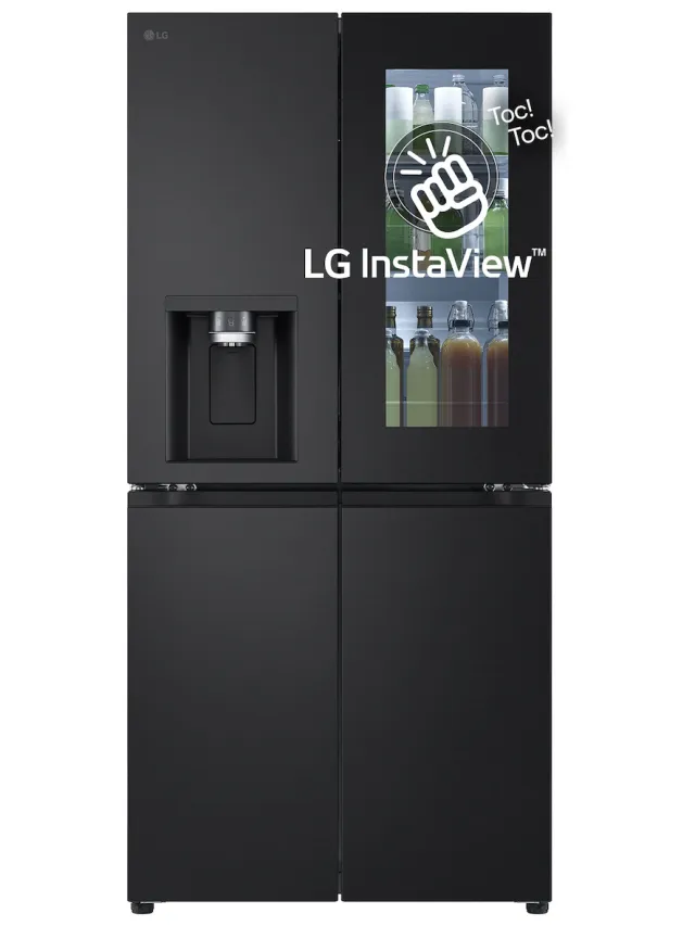 LG GMG860EPBE Amerikaanse koelkast Zwart