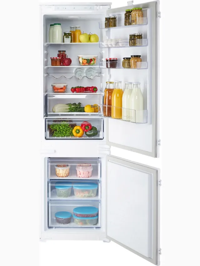 Beko BCSA283E4SN - Inbouw koel-vriescombinatie - 271 l E