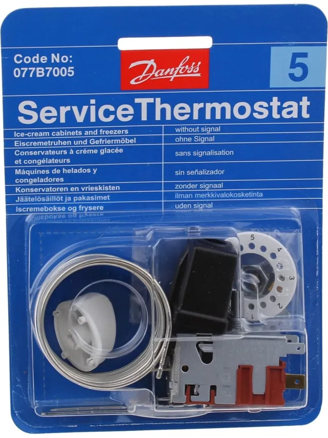 Whirlpool THERMOSTAAT DANFOSS NR5 ZONDER SIGNAAL - C00280249 black