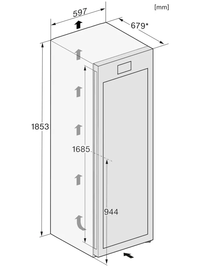 Miele KWTS 4785 F 125 Gala Editie Wijnkoelkast Zwart, foto 2