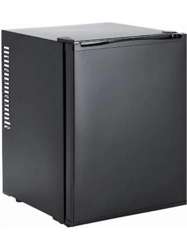 Combisteel Mini horeca koelkast | stille koeling | 40 liter | Zwart