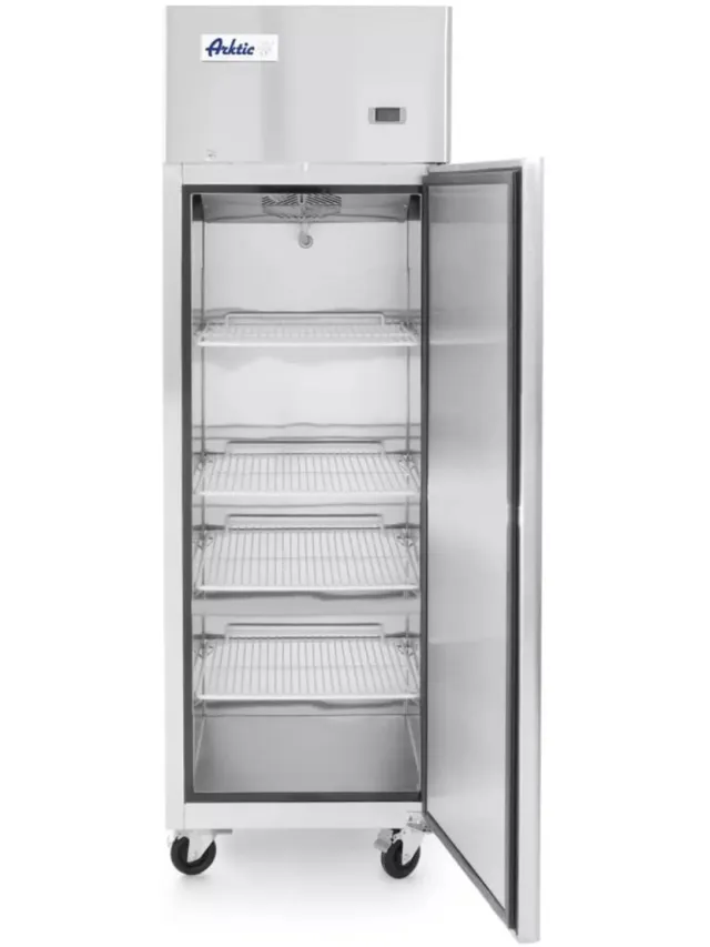 Arktic Hendi Arktic Koelkast - Profi-Line - 410L - +2°C tot +8°C - 230V/290W - 600x740x1950mm - Horeca Koelkast Wit