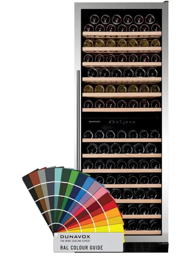 Dunavox Grande-108 Vrijstaande Wijnkoelkast DX-108.330DC 101 flessen, RAL-kleur RAL Kleur