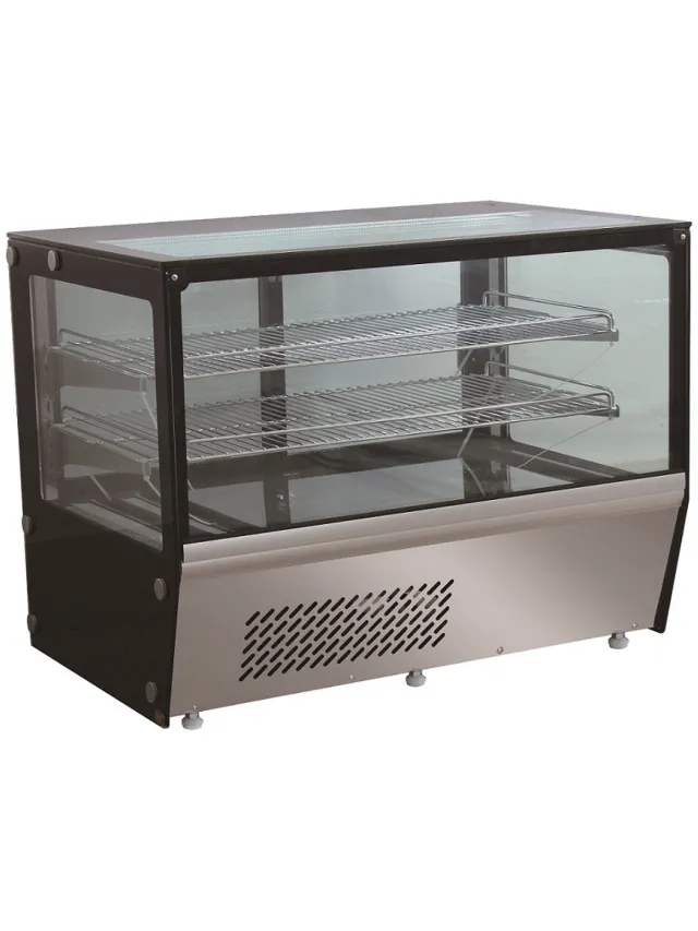 Combisteel Koelvitrine 159L Zilver