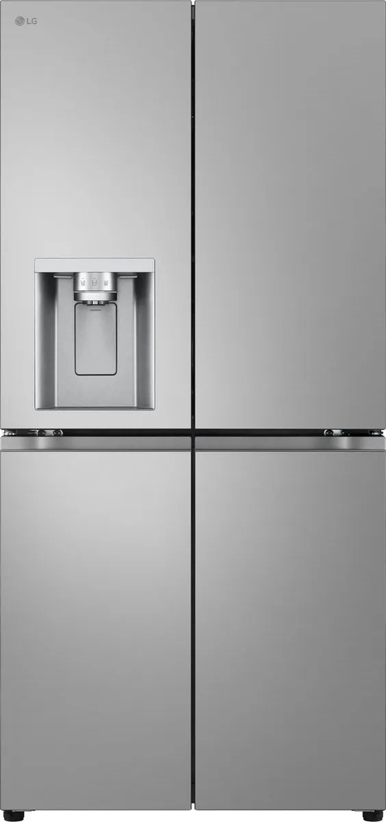 LG GML860PYFE | Amerikaanse koelkast | 4 Deurs | RVS | Water en Ijsdispenser | 83.5 cm Stainless steel